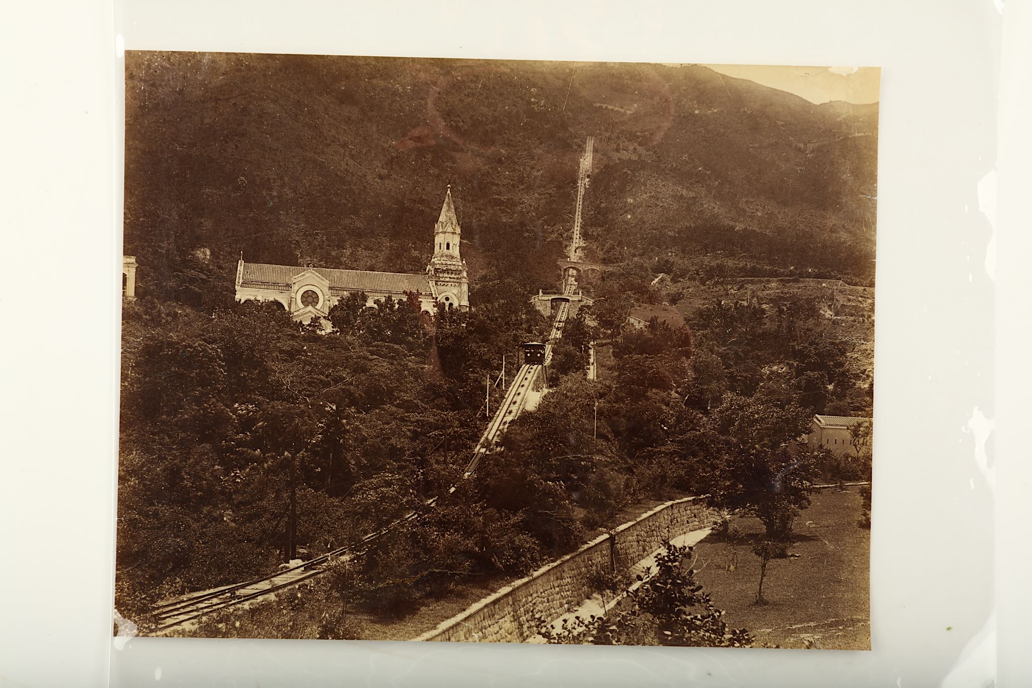 SIX PHOTOGRAPHS OF HONG KONG VIEWS. 19th Century. Various sizes including Lai Fong (Afong Studio), - Image 5 of 7