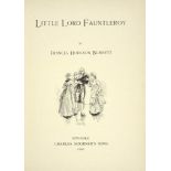 Burnett (Frances Hodgson) Little Lord Fauntleroy, FIRST EDITION, bookplate, frontispiece and 25