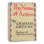 Greene (Graham) The Name of Action, FIRST EDITION, half title, bookplate, minor spotting to gutter