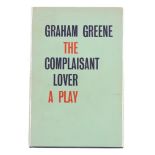 Greene (Graham) The Complaisant Lover. A Play, FIRST EDITION, inscribed by the author for his lead