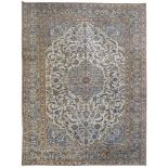 A FINE SIGNED KASHAN CARPET, CENTRAL PERSIA approx: 11ft.8in. x 8ft.9in.(354cm. x 266cm.) This