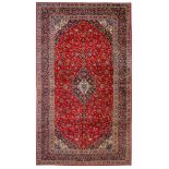 A FINE KASHAN CARPET, CENTRAL PERSIA approx: 16ft.2in. x 9ft.6in.(492cm. x 289cm.) Classic for