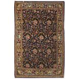 A VERY FINE QUM RUG, CENTRAL PERSIA approx: 7ft.2in. x 4ft.9in.(215cm. x 145cm.) Very attractive