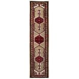 A FINE SERAB RUNNER, NORTH-WEST PERSIA approx:14ft.2in. x 3ft.5in.(431cm. x 104cm.) Classic design