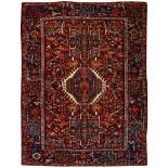 A FINE KARAJA RUG, NORTH-WEST PERSIA approx: 6ft.2in. x 4ft.9in.(188cm. x 145cm.) Classic design