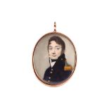 THOMAS RICHMOND (BRITISH 1771-1837) Portrait miniature of a Deputy Assistant Commissary General, c.