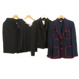 Two Moschino Cheap and Chic Skirt Suits, 1990s, th