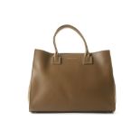 Emanuel Ungaro Dark Taupe Handbag, with expandable