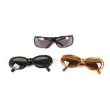 Three pairs of Designer Sunglasses, to include to