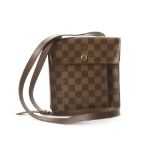 Louis Vuitton Damier Crossbody Bag, c. 2001, singl