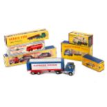 A collection of Matchbox Series, Dinky and Corgi toys, to include a Matchbox M-4 'Fruehauf Hopper