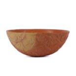 A carved hardstone bowl, possibly Ottoman Greece, 19th Century, of circular form, the exterior
