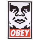 Shepard Fairey (American b.1970), two Obey posters, both signed in pencil (2)