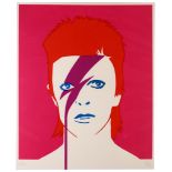 Pure Evil (British b.1968), ''A Lad Insane 'Ziggy', 2016, screenprint in colours, signed and