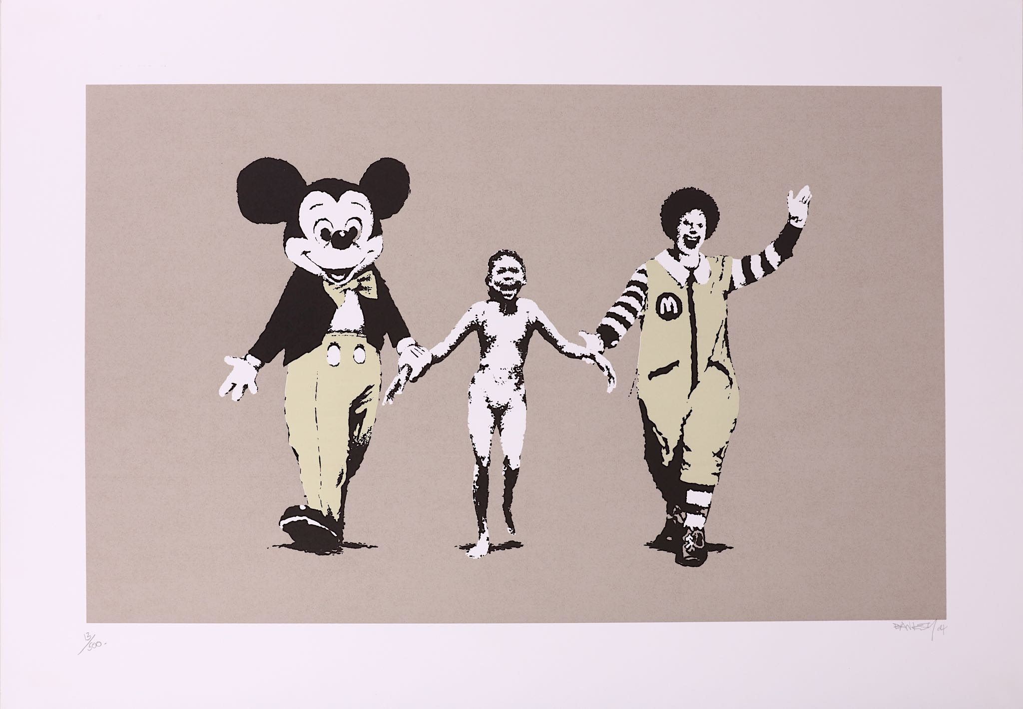 Banksy (British b.1974), 'Napalm', 2004, screenpri