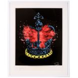 Prefab77 (British) 'Crown & Country', 2011, screenprint in colours, signed and numbered from an