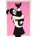 Banksy (British b.1964), 'Bomb Hugger', 2004, scre