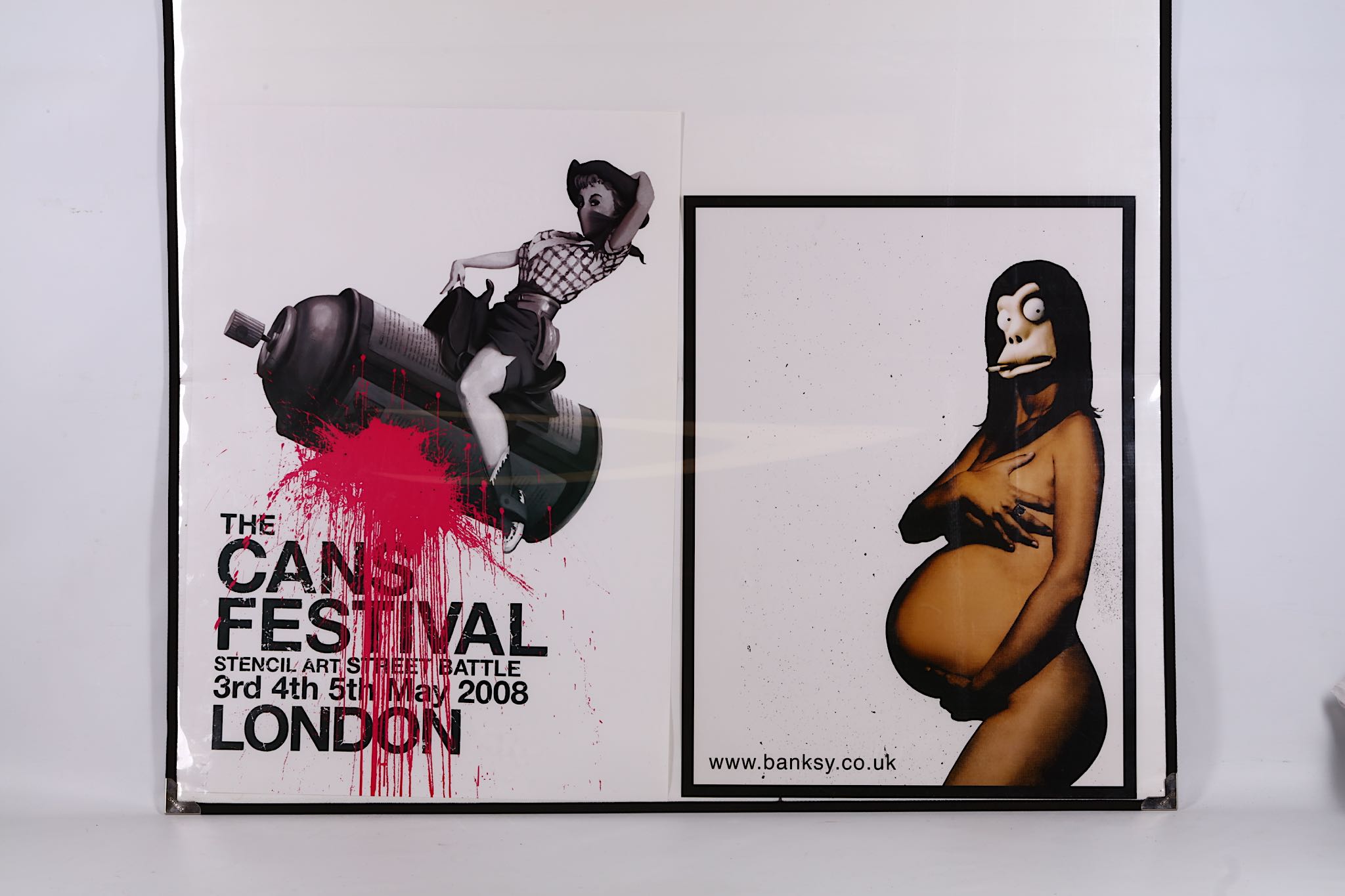 Banksy (British b.1974), 'Barely Legal 2006' & 'Th