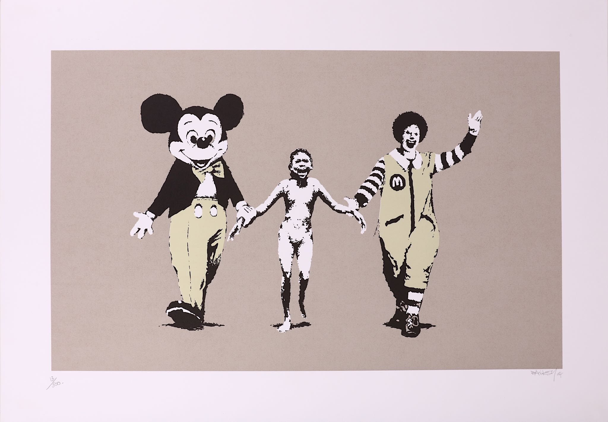 Banksy (British b.1974), 'Napalm', 2004, screenpri - Image 2 of 4
