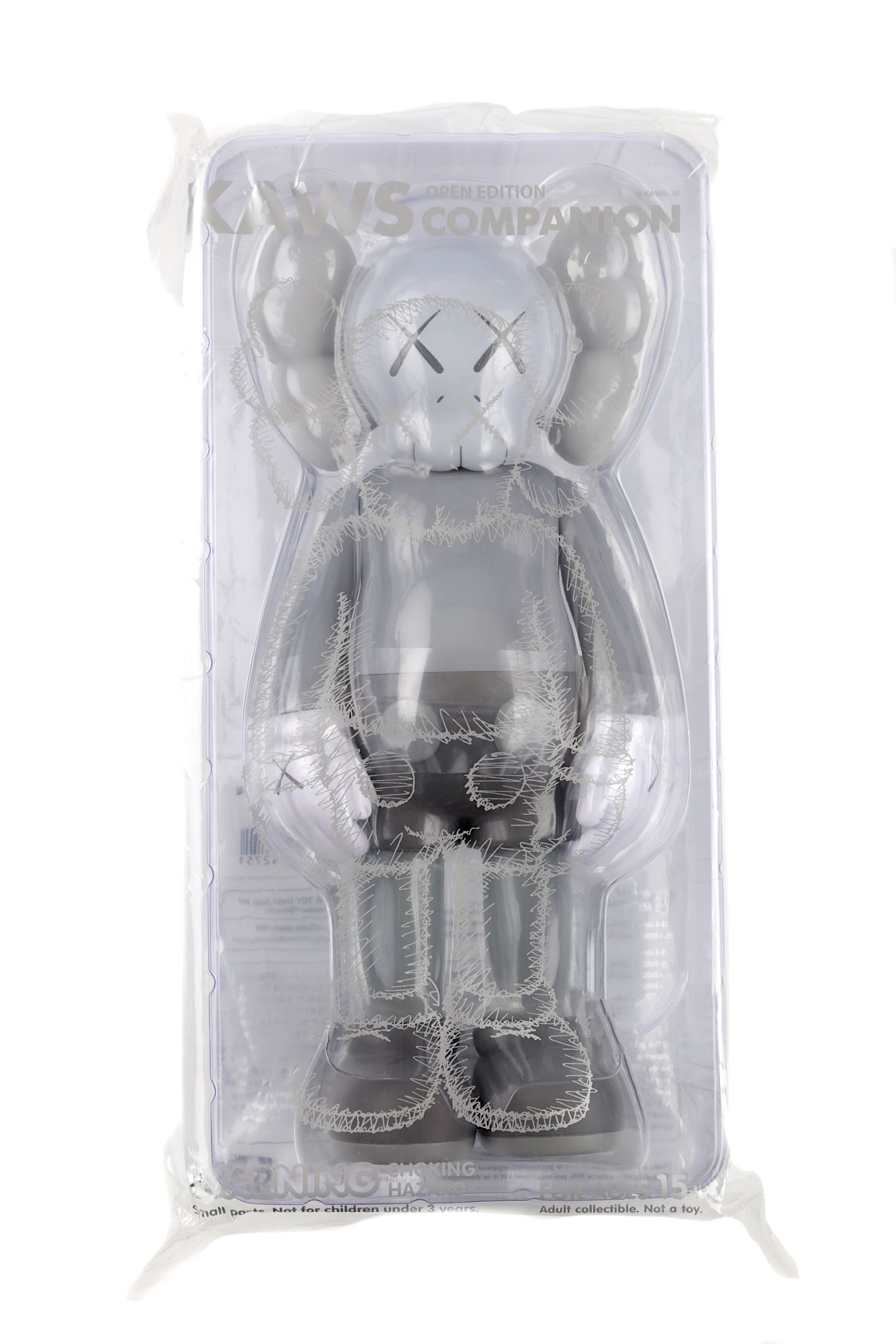 Kaws Companion, Open Edition, Grey, 2016, manufact