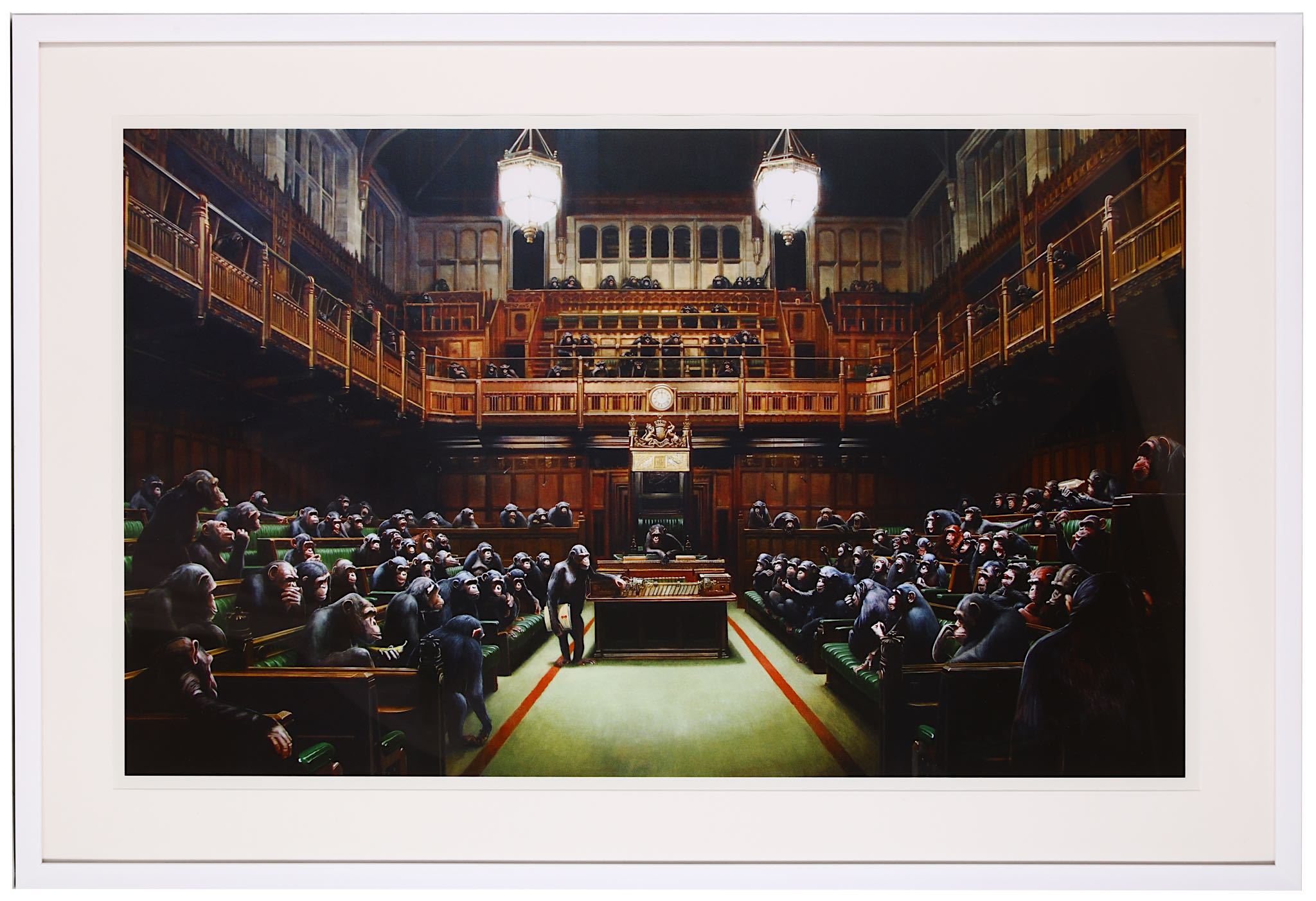 Banksy (British b.1974), 'Monkey Parliament', 2009
