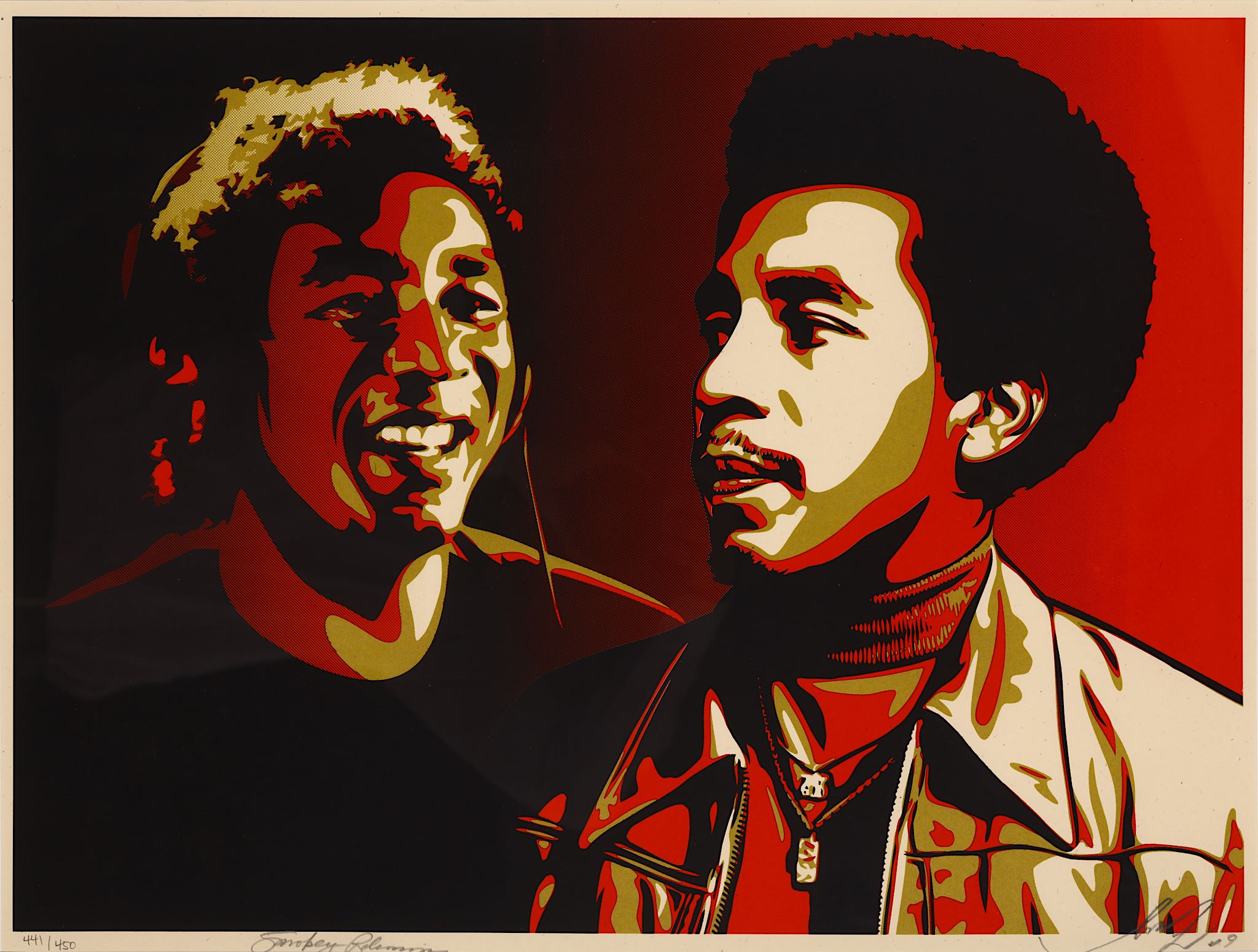 Shepard Fairey (American b.1970), 'Smokey Robinson - Image 2 of 7