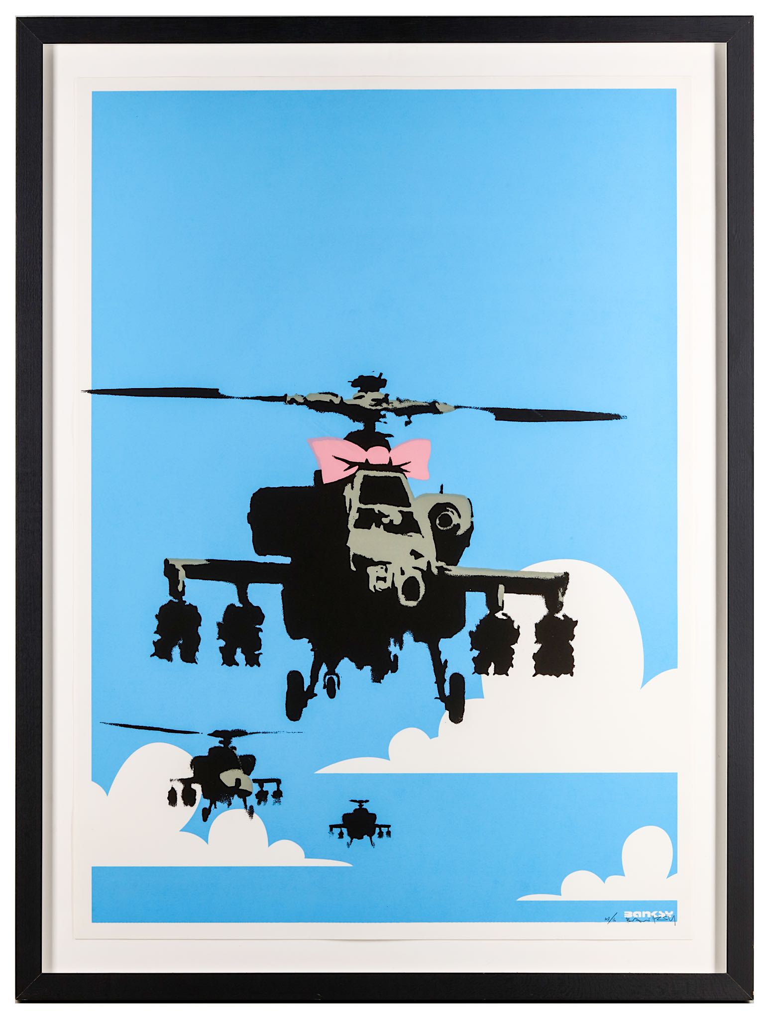 Banksy (British b.1974), 'Happy Chopper AP', 2003,