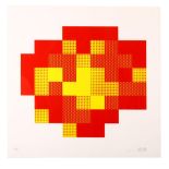 Invader (French b.1969), 'Explosion', 2015, screen