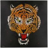 Otto Schade (Chilean b.1971), 'Tiger head', 2011,