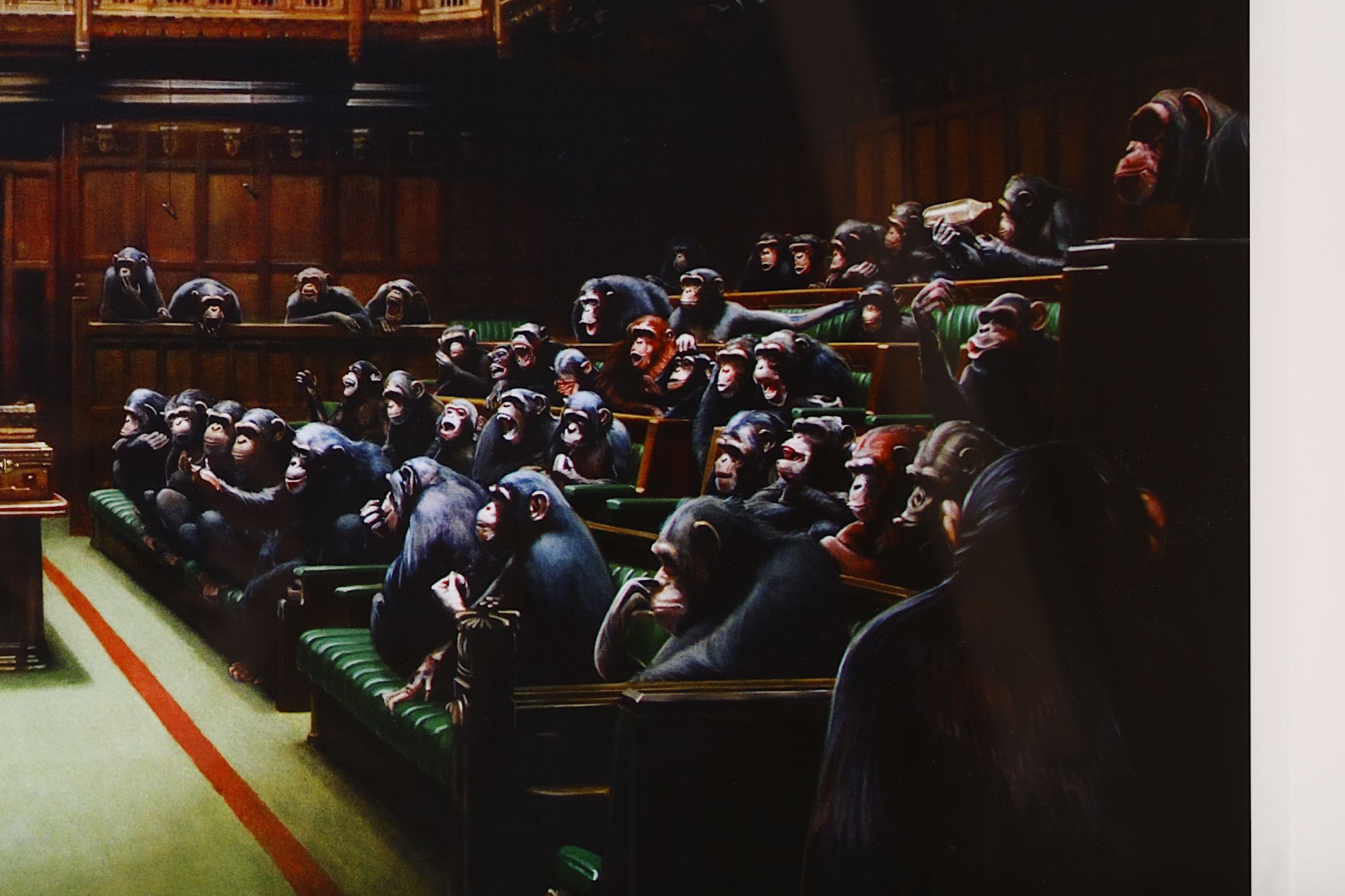 Banksy (British b.1974), 'Monkey Parliament', 2009 - Image 4 of 5