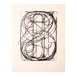 Jasper Johns (American b.1930), '0-9' 1986, lithograph on Arches cover paper, unsigned facsimile