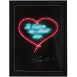 Tracey Emin (British b.1963), 'You Loved Me Like A Distant Star', 2016, offset lithograph in
