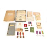 An interesting collection of Medals and personal papers awarded to 3714918 Lieutenant Corporal