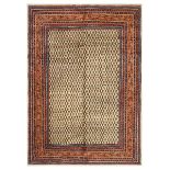 A Seraband carpet, west Persia, approx: 9ft.8in. x 6ft.8in. (324cm x 204cm) Good colours, nice