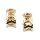 A pair of 'C de Cartier' earclips, by Cartier