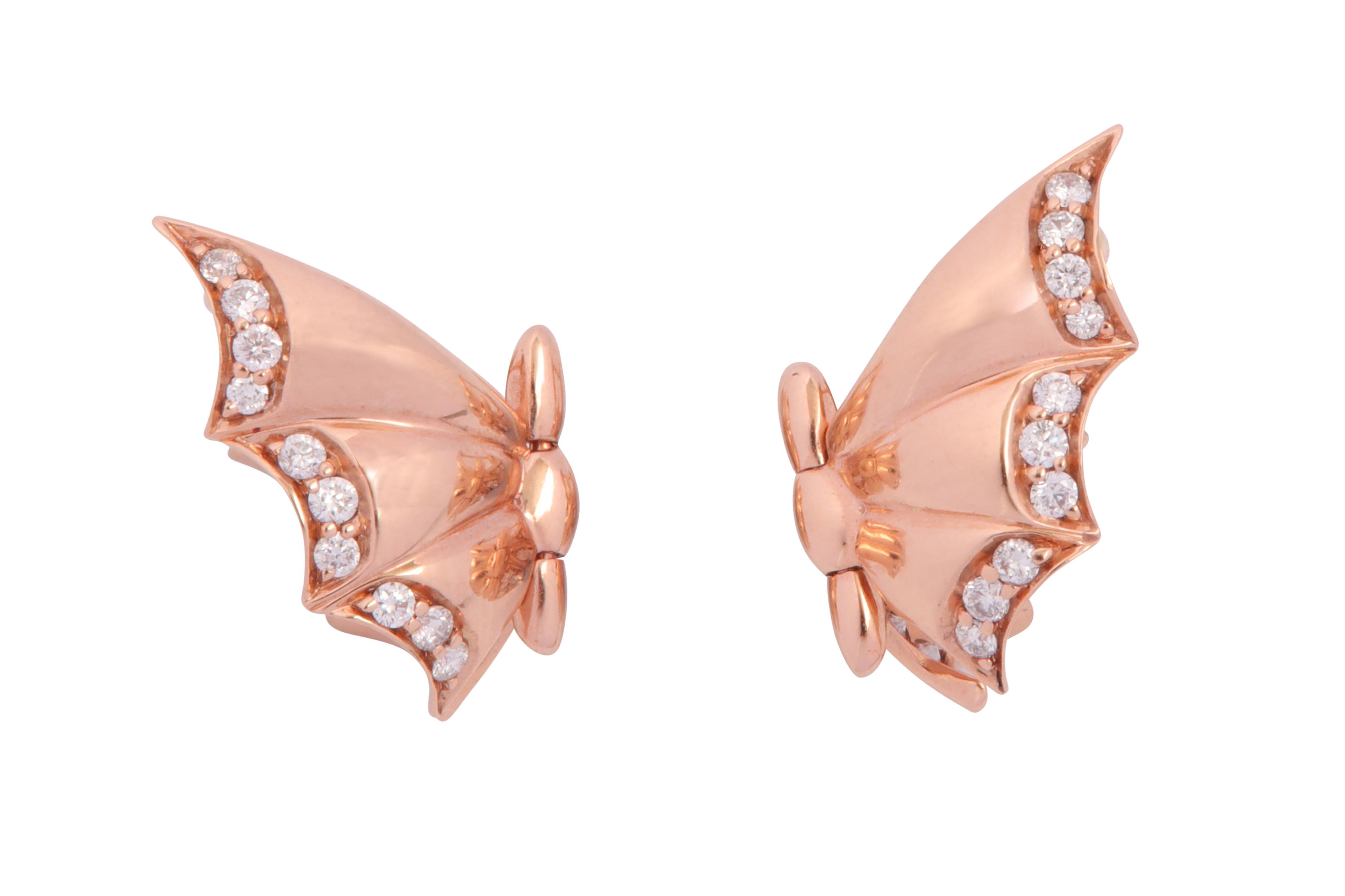 A pair of diamond 'Fly by Night' earrings, by Stephen Webster