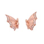 A pair of diamond 'Fly by Night' earrings, by Stephen Webster