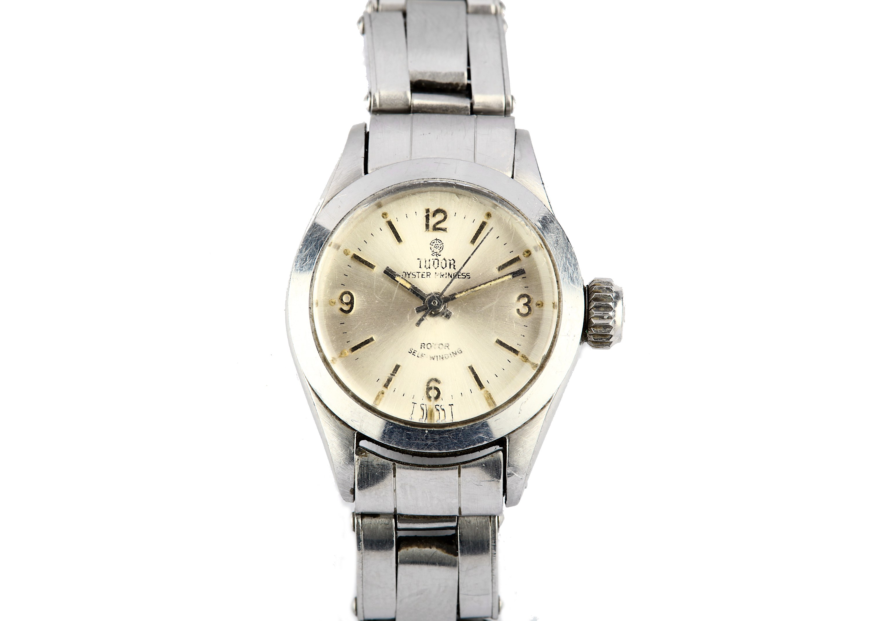 TUDOR. A STAINLESS STEEL AUTOMATIC BRACELET WATCH.  Model: Oyster Prince. Date: 1960’s. Movement: - Image 2 of 5