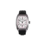 FRANCK MULLER. A STAINLESS STEEL AUTOMATIC CALENDAR WRISTWATCH. Maker: Franck Muller. Model: