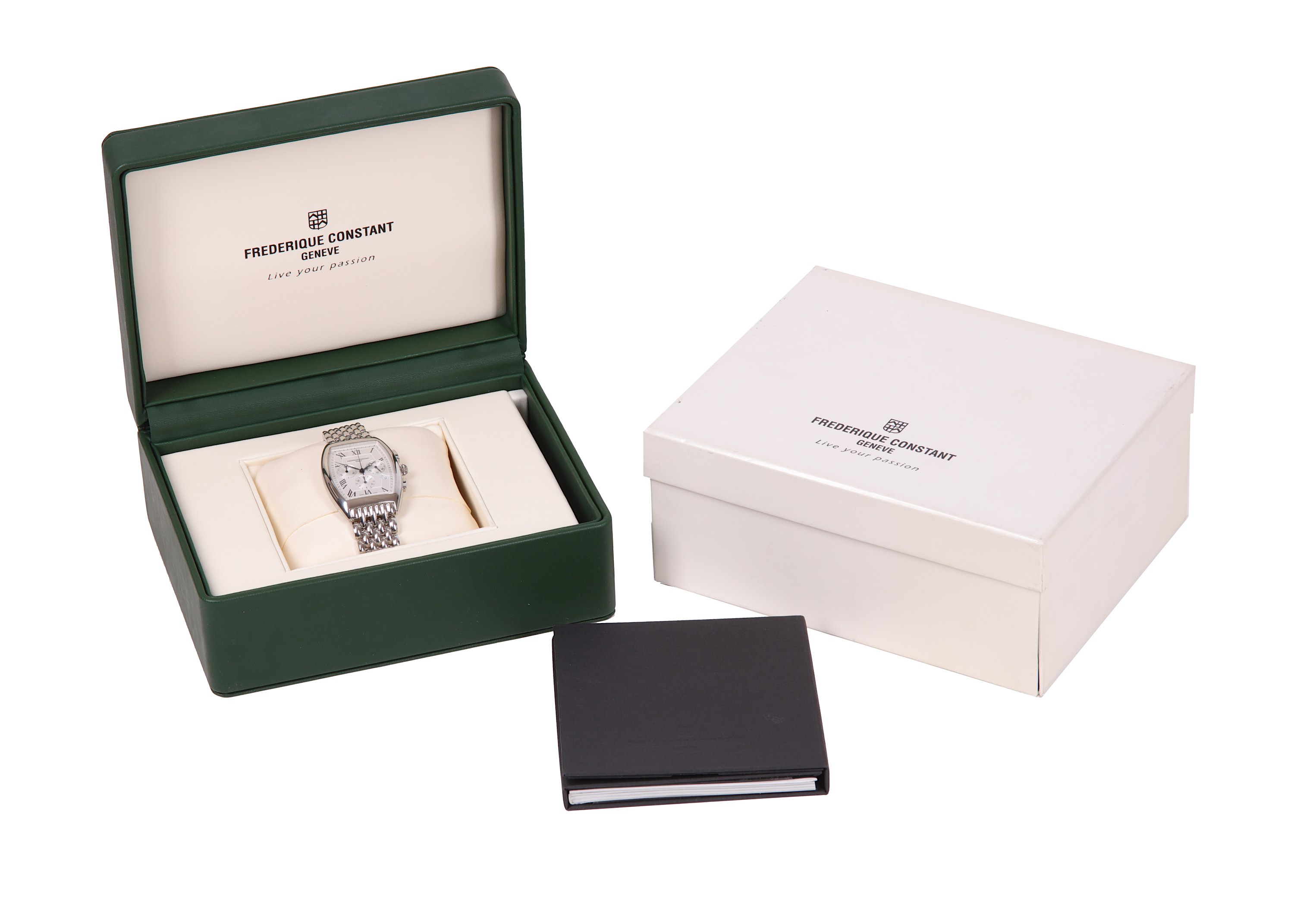 FREDERIQUE CONSTANT. A STAINLESS STEEL QUARTZ CALENDAR WRISTWATCH. Reference: FC-292X4T5/6. Date: - Image 5 of 5