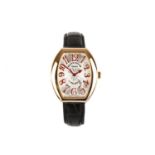 FRANCK MULLER. A LADIES 18K ROSE GOLD WRISTWATCH. Model: Heart to Heart. Reference: 5002 M QZ Number