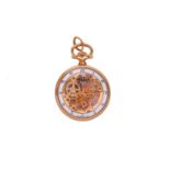 TISSOT PENDENT SKELETON POCKET WATCH. Maker: Tissot. Date: Circa 1990’s. Movement: Unitas cal.6565