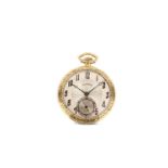 ILLINOIS. A GOLD FILLED POCKET WATCH. Case serial number: 11212703. Date: C.1922. Movement: Signed