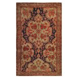 AN ANTIQUE MALAYIR RUG, WEST PERSIA approx: 6ft.7in. x 4ft.1in.(201cm. x 124cm.) Very good design