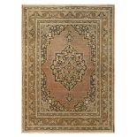 AN ANTIQUE TABRIZ RUG, NORTH-WEST PERSIA approx: 5ft.8in. x 4ft.1in.(173cm. x 124cm.) Classic design