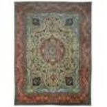 A FINE TABRIZ CARPET, NORTH-WEST PERSIA approx: 12ft.10in. x 9ft.9in.(392cm. x 326cm.) The sandy-