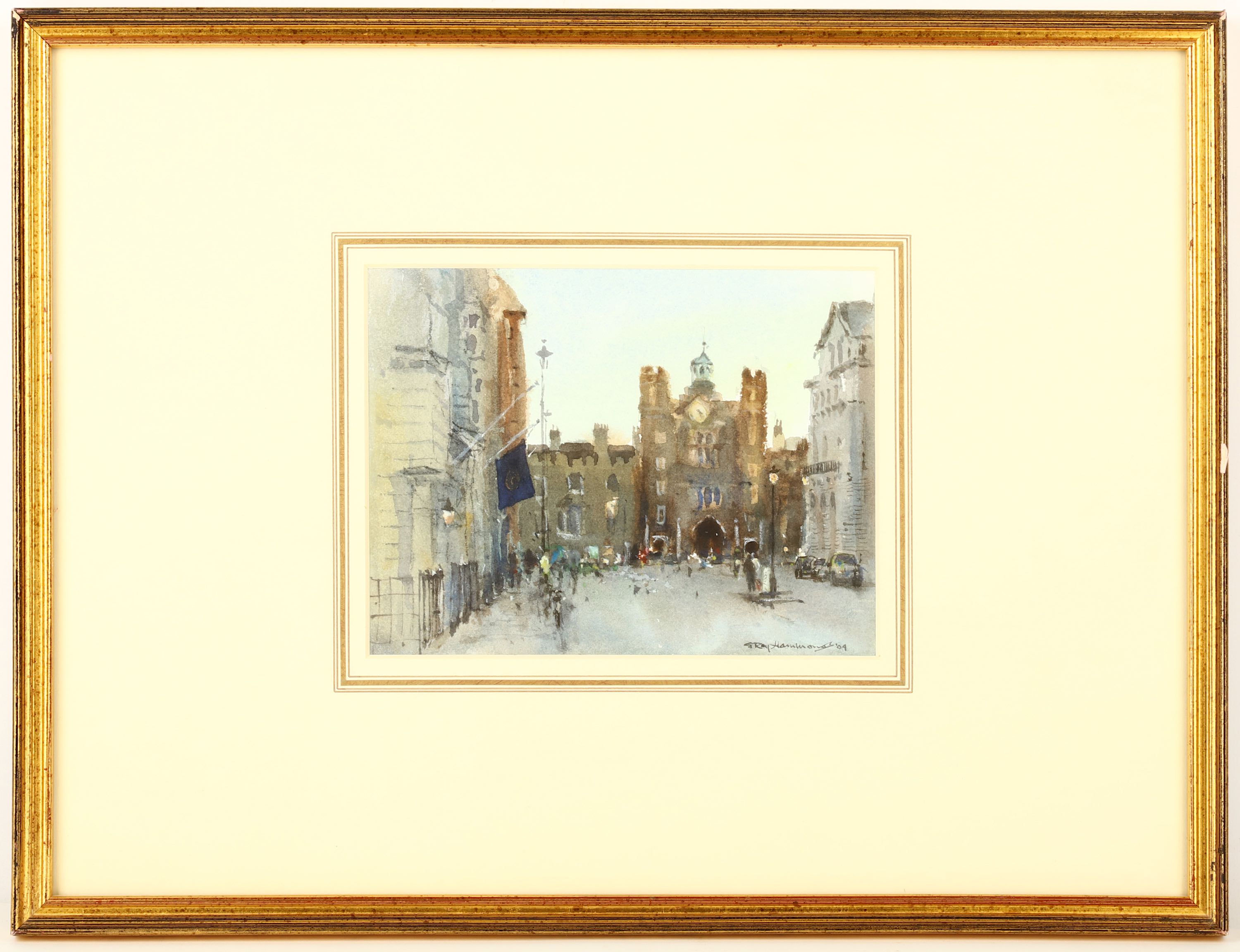 Roy Hammond (British school), St. James London landscape view, watercolour, signed and dated '04,