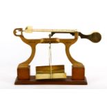 An unusual set of W & T Avery Patent Computing Scales, circa 1950, cast metal with engraved brass