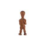 A WOOD FANG FIGURE, GABON Early to mid 20th Centur