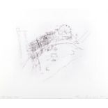 Tracey Emin (British b.1963), 'The Golden Mile', 2012, etching on 350 gsm Hahnemuhle paper,